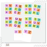 Upper and Lowercase Letter Matching Game