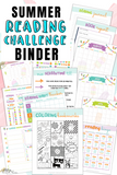 Summer Reading Challenge Binder - Forest Rose Creative