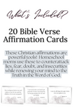 Printable Bible Affirmations for Homeschool Moms