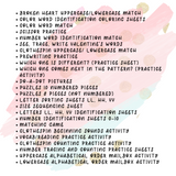 Valentine's Day Preschool Pack (116 pages) - Forest Rose Creative