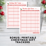 Printable Secret Santa Questionnaire for Gift Exchange - Forest Rose Creative