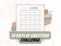 30 Days of Gratitude Challenge for November