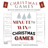 Christmas Minute to Win It Games