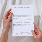 Christmas Minute to Win It Games