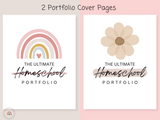 Ultimate Homeschool Portfolio Binder - BOHO