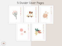 Ultimate Homeschool Portfolio Binder - BOHO