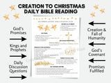 Starry Night Nativity Advent Activity and Bible Reading Plan