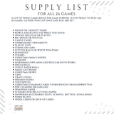 Christmas Minute to Win It Games