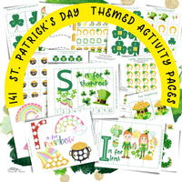 St. Patrick's Day Preschool Learning Binder - Forest Rose Creative