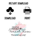 President Quotes - Copywork - Forest Rose Creative