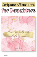 35 Scripture Affirmation Cards for Daughters