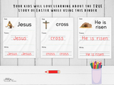 Christ-Centered Easter Words Binder