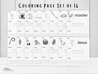 Christ-Centered Easter Words Binder