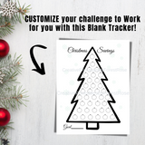 Printable Christmas Savings Challenge - Forest Rose Creative