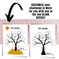 Fall Savings Challenge - Forest Rose Creative