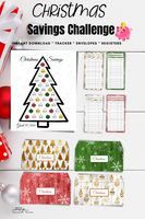 Printable Christmas Savings Challenge - Forest Rose Creative