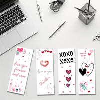 Valentine's Day Bookmarks - Forest Rose Creative