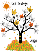 Fall Savings Challenge - Forest Rose Creative