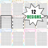 Printable Cash Envelope Inserts Bundle - Forest Rose Creative