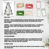 Printable Christmas Savings Challenge - Forest Rose Creative