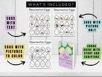 Resurrection Eggs Printable Activity