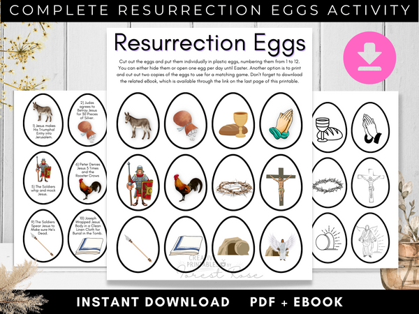 Resurrection Eggs Printable Activity