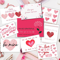 Printable Valentine's Day Cards - 16 Pack - Forest Rose Creative