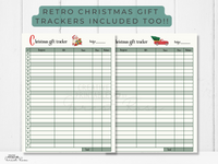 Retro Printable Secret Santa Gift Exchange Questionnaire
