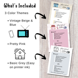 After School Checklist - Forest Rose Creative