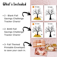 Fall Savings Challenge - Forest Rose Creative