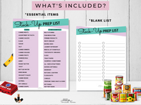 Printable Emergency Preparedness Checklist